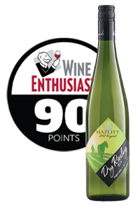 2019 Dry Riesling and Wine Enthusiast 90 pts raiting