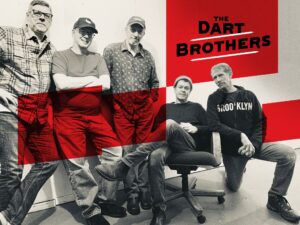 The Dart Brothers posing for a photo.