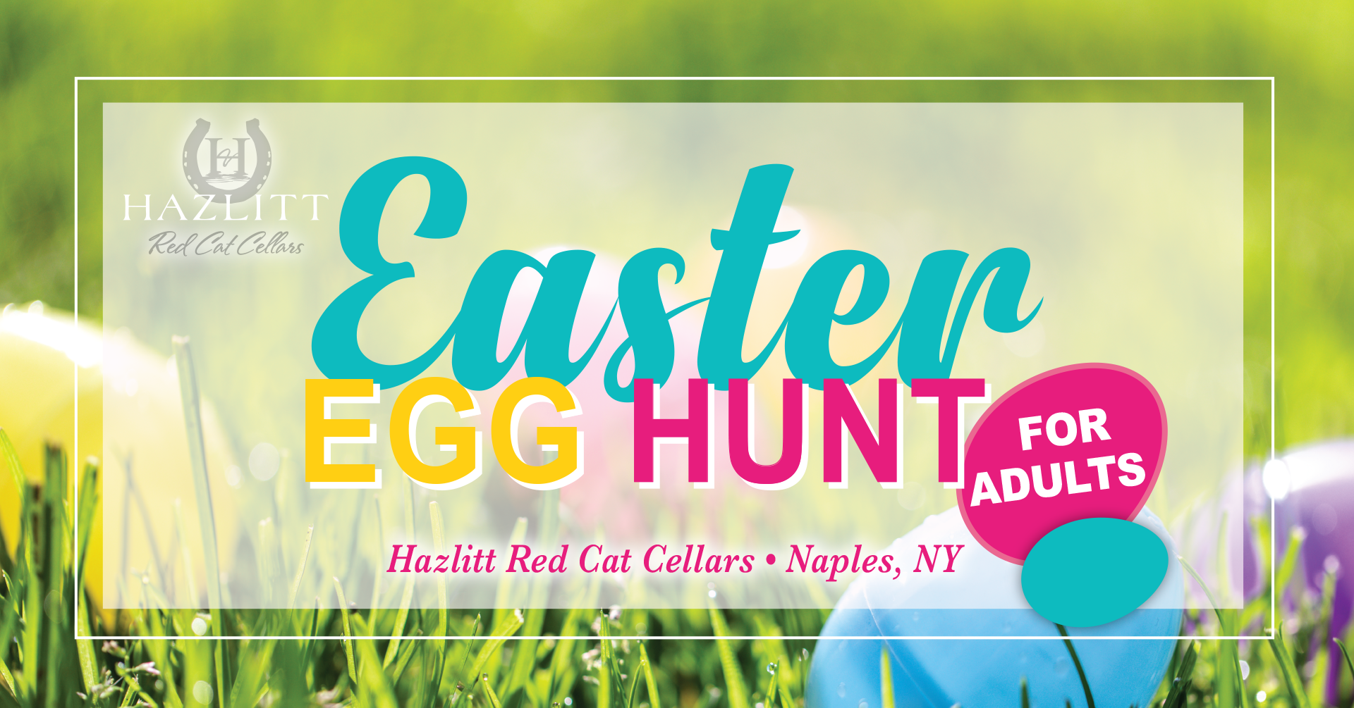 Easter Egg Hunt For Adults @ Hazlitt Red Cat Cellars, Naples, NY