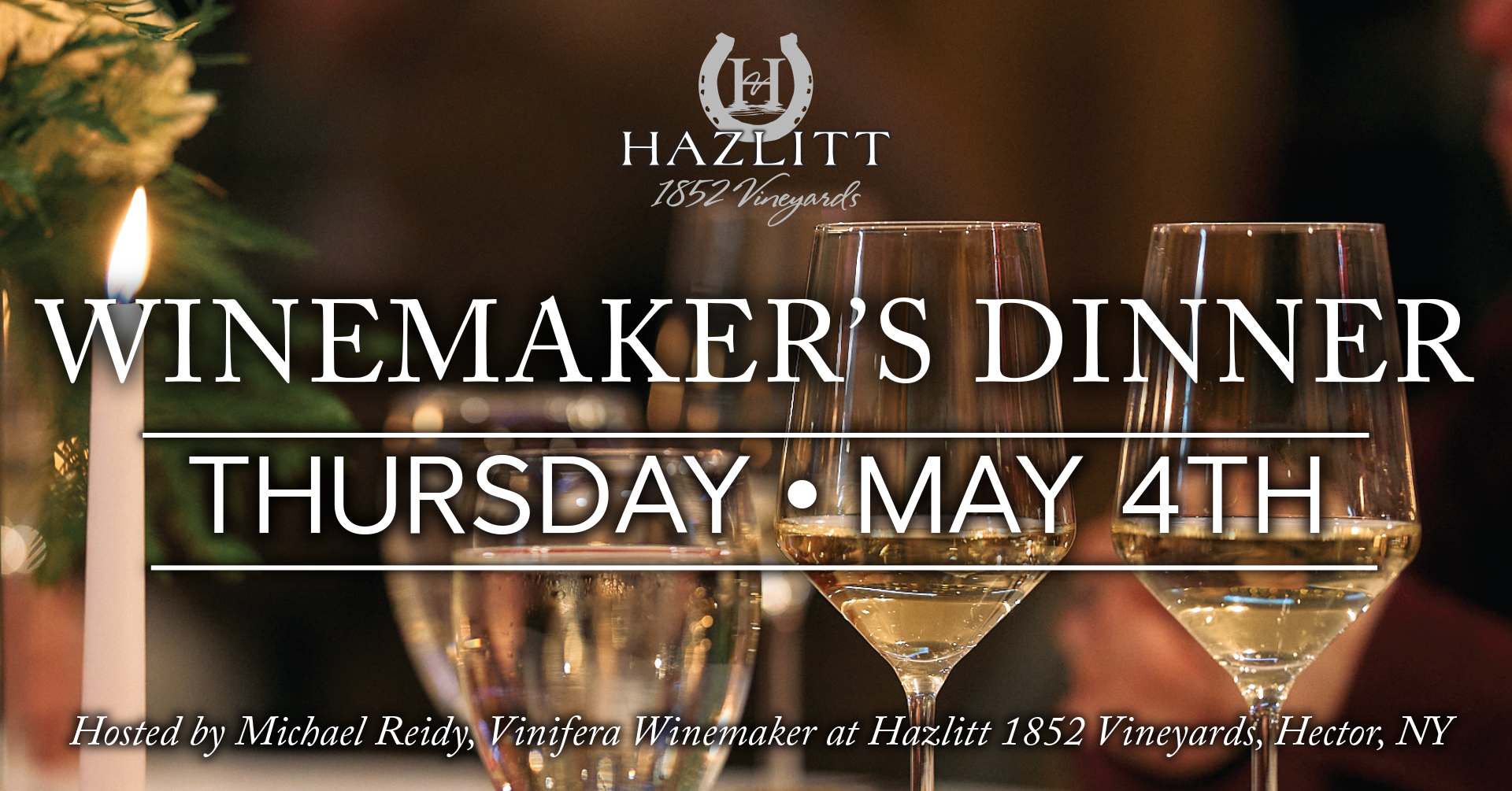 Winemaker's Dinner Thursday May 4, 2023