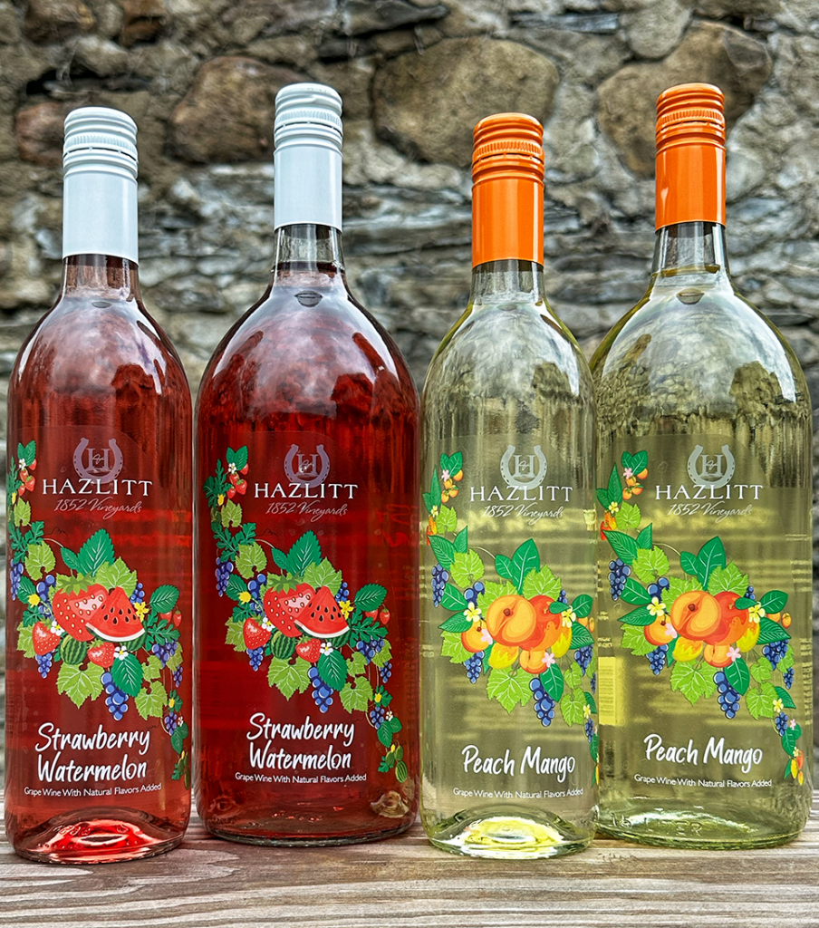 Hazlitt Vineyards Enters The Flavored Wine Market With Two New Exciting Wines Strawberry