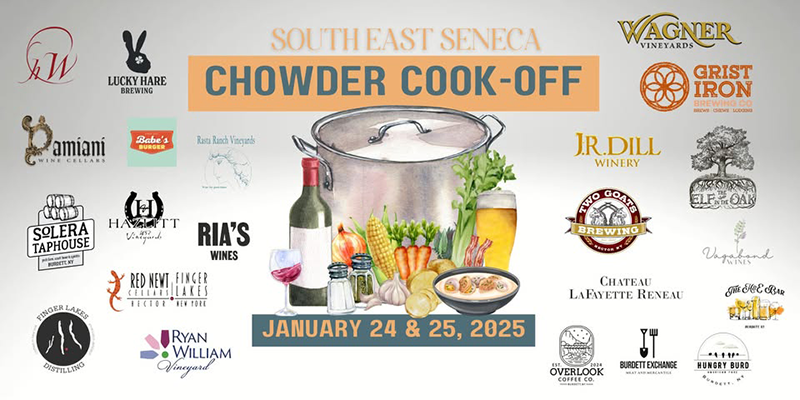 South East Seneca Chowder Cook-Off January 24-25, 2025