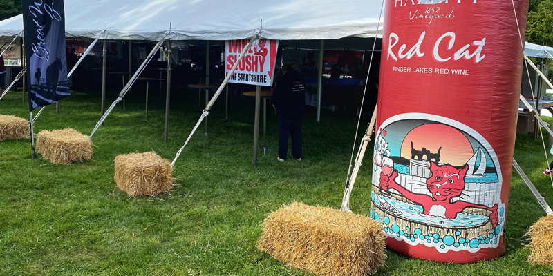 Naples Grape Fest tent