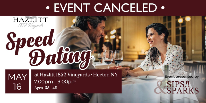 Speed Dating Event CANCELED