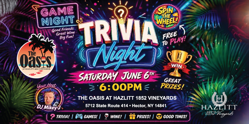 Trivia Night with DJ Mikey-J at the Oasis
